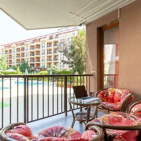 1st Floor 1bdr W Kitchen Poolview Ii Апартамент Слънчев бряг